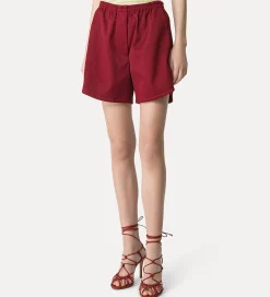 Online forte_forte short in cotone ruby