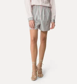 Sale forte_forte shorts donna in popeline rose