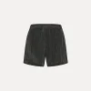 Best forte_forte shorts in satin noir