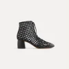 Clearance forte_forte stivaletti intrecciati nero
