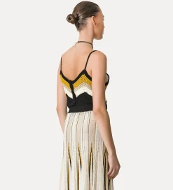 Clearance forte_forte top all'uncinetto fatto a mano bamboo