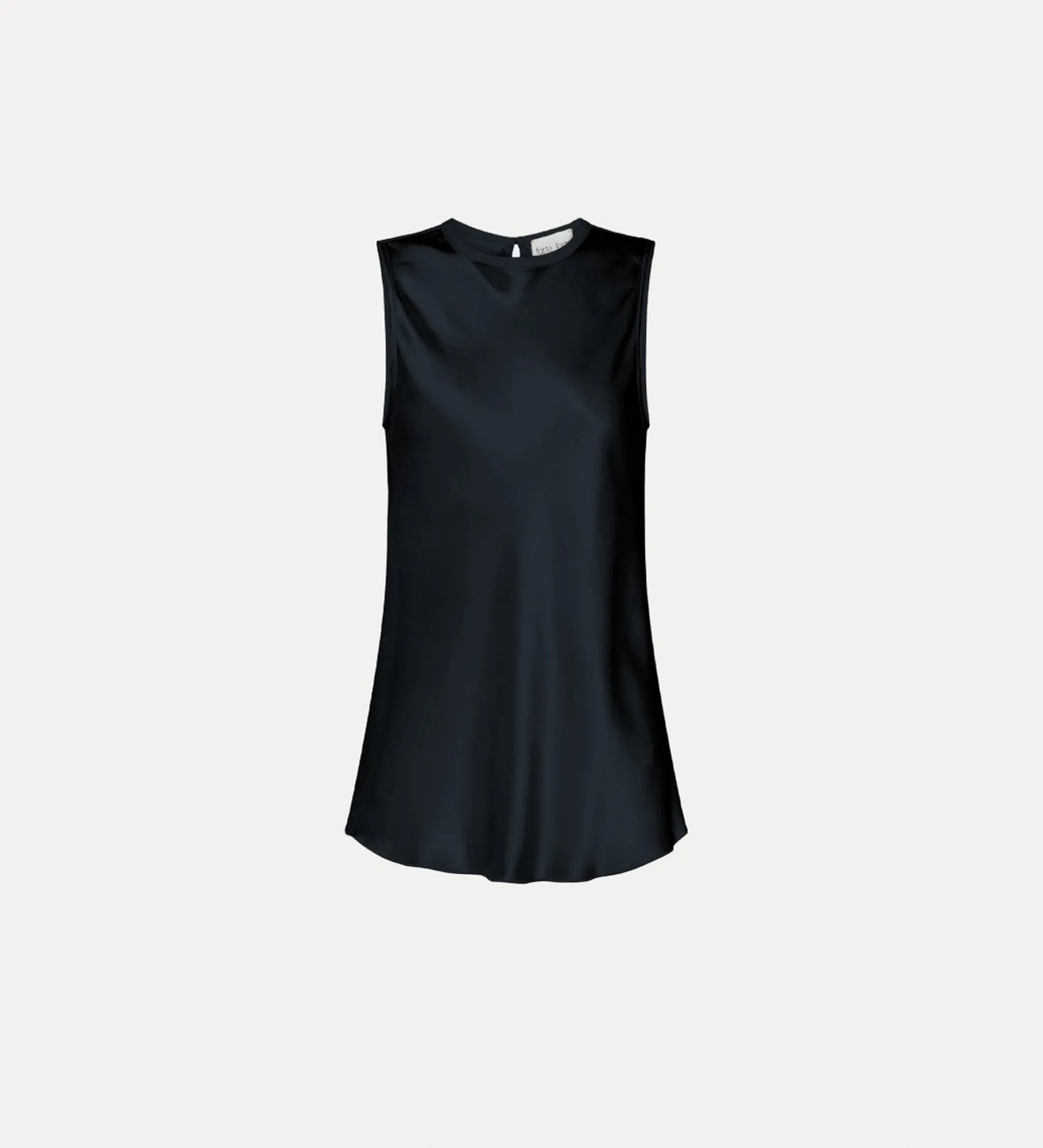New forte_forte top in satin abisso