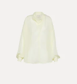 Online forte_forte top incrociato al collo daffodil