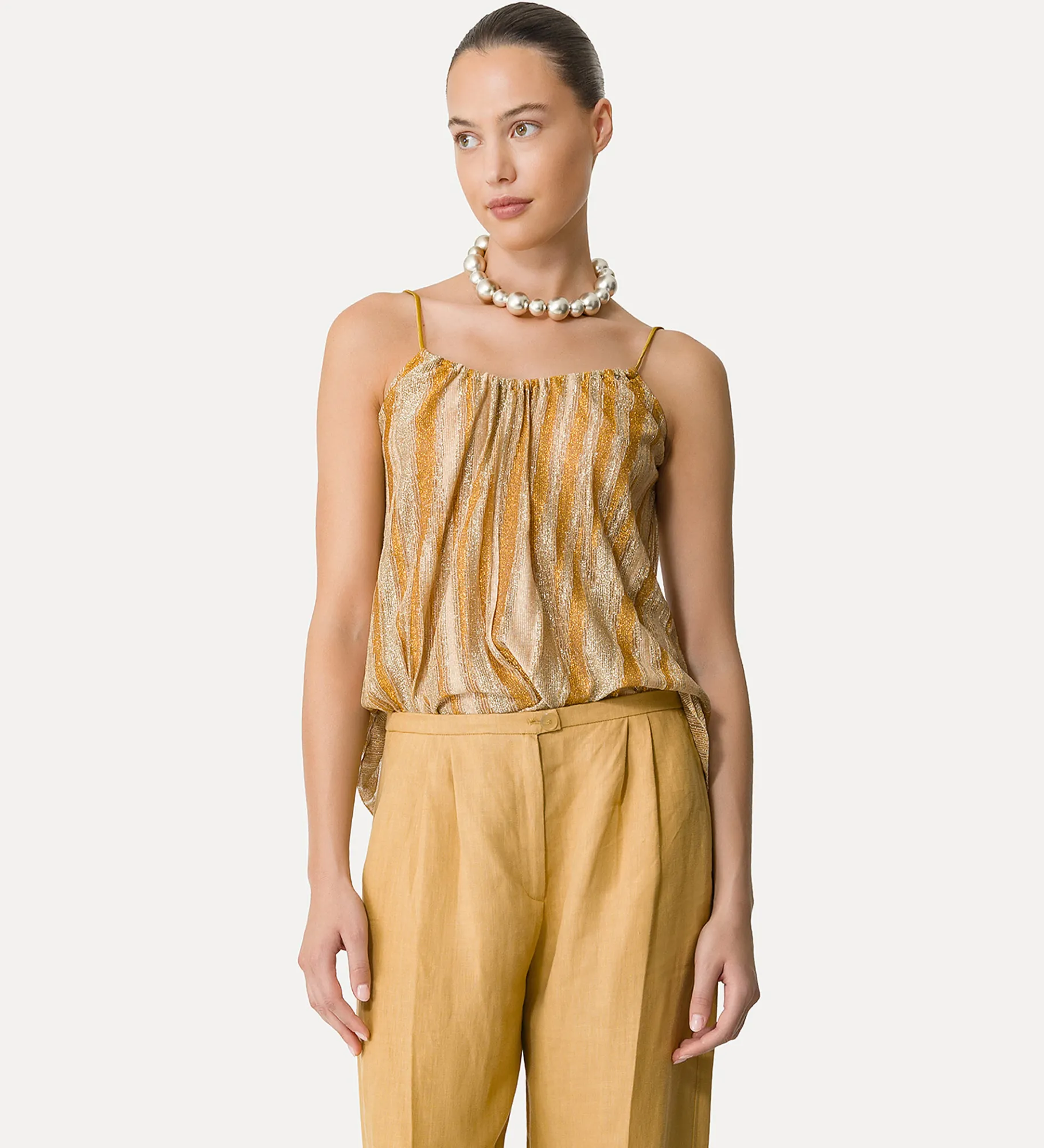 Best forte_forte top lurex gold