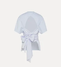 Outlet forte_forte t-shirt con nodo nuage