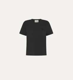 Clearance forte_forte t-shirt in jersey donna nero