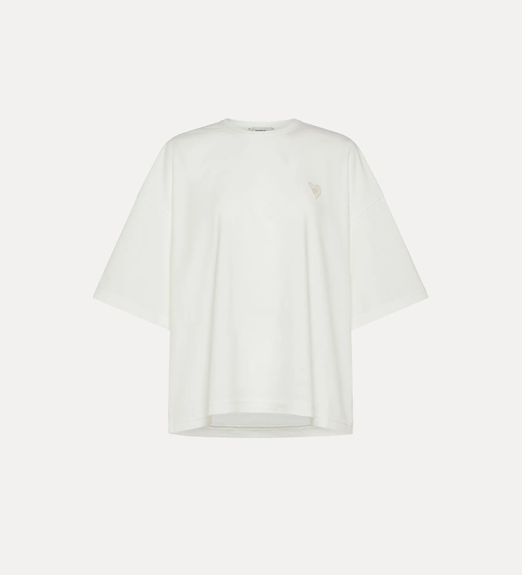 New forte_forte t-shirt over bianco